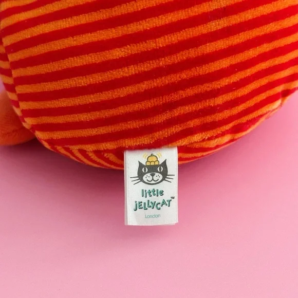 Retired UK Jellycat Beaky Bird Orange - Picture 9 of 11